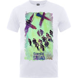 Billede af DC Comics Suicide Squad Movie Poster T-shirt