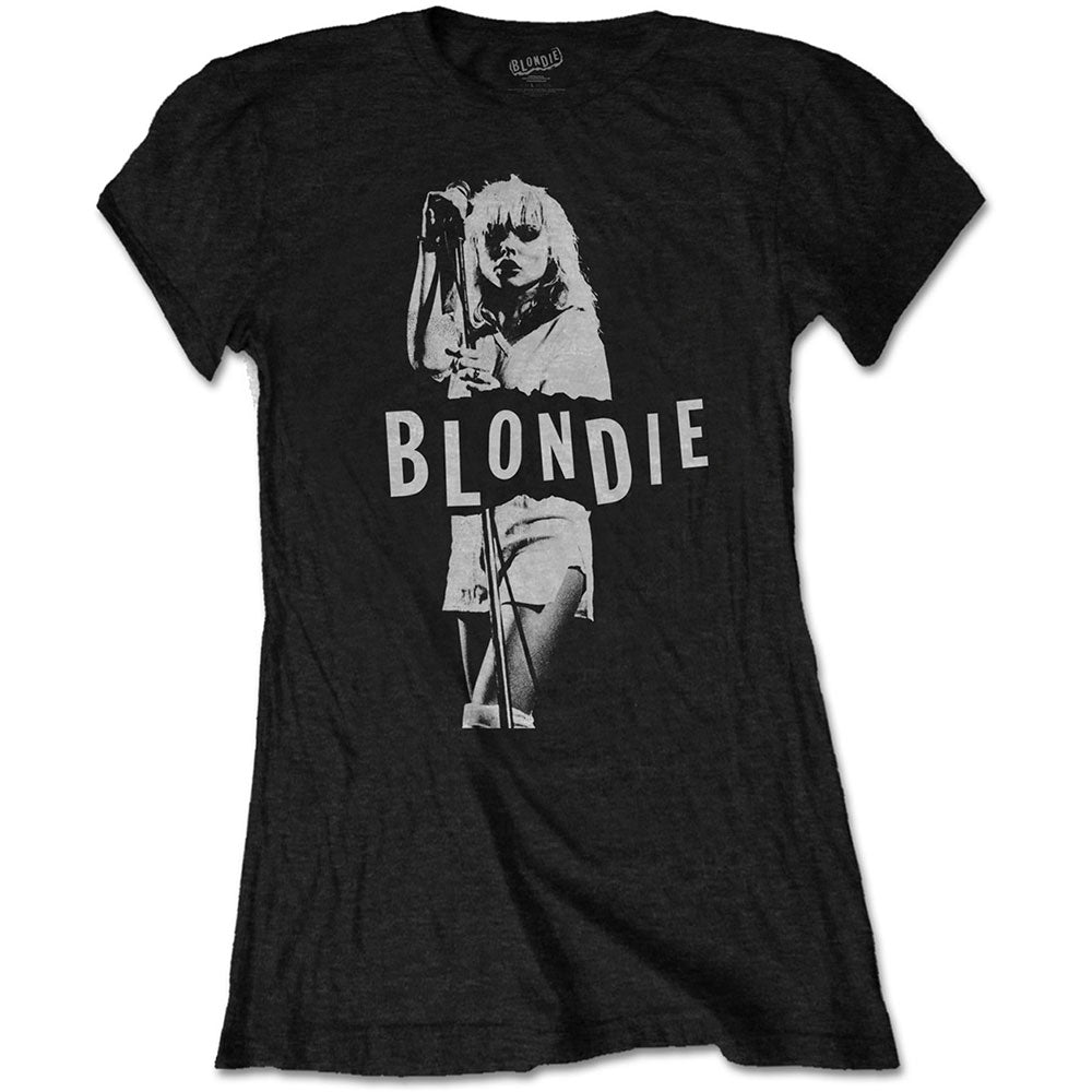 Billede af Blondie Mic. Stand T-shirt til kvinder