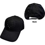 Blink-182: Black Six Arrow Smile Baseball Cap (Embroidered)