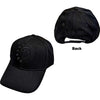Blink-182: Black Six Arrow Smile Baseball Cap (Embroidered)