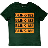 Blink-182: Logo Repeat T-Shirt
