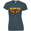 Blink-182: Butterfly T-Shirt (Kvinder)