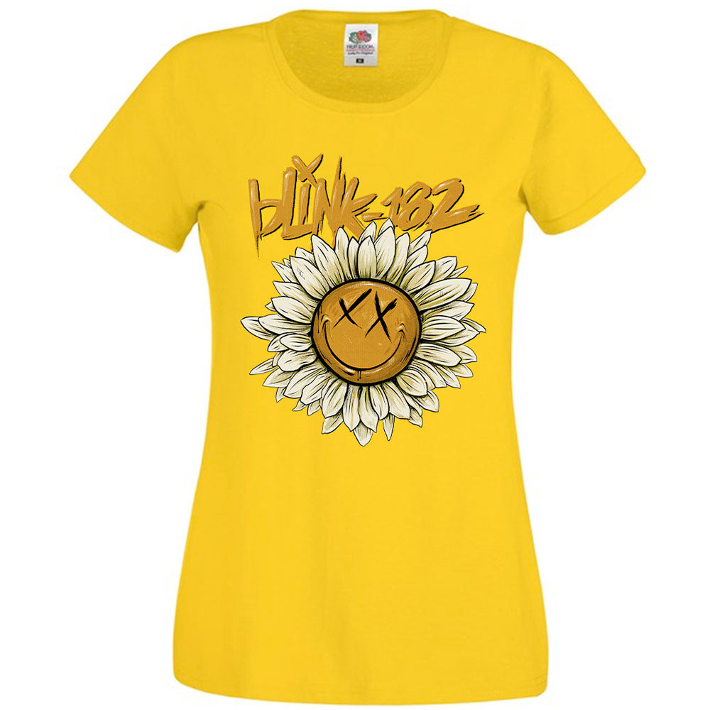 Blink-182: Sunflower T-Shirt (Kvinder)