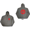 Blur: Circle Logo Zipped Hoodie (Back Print)