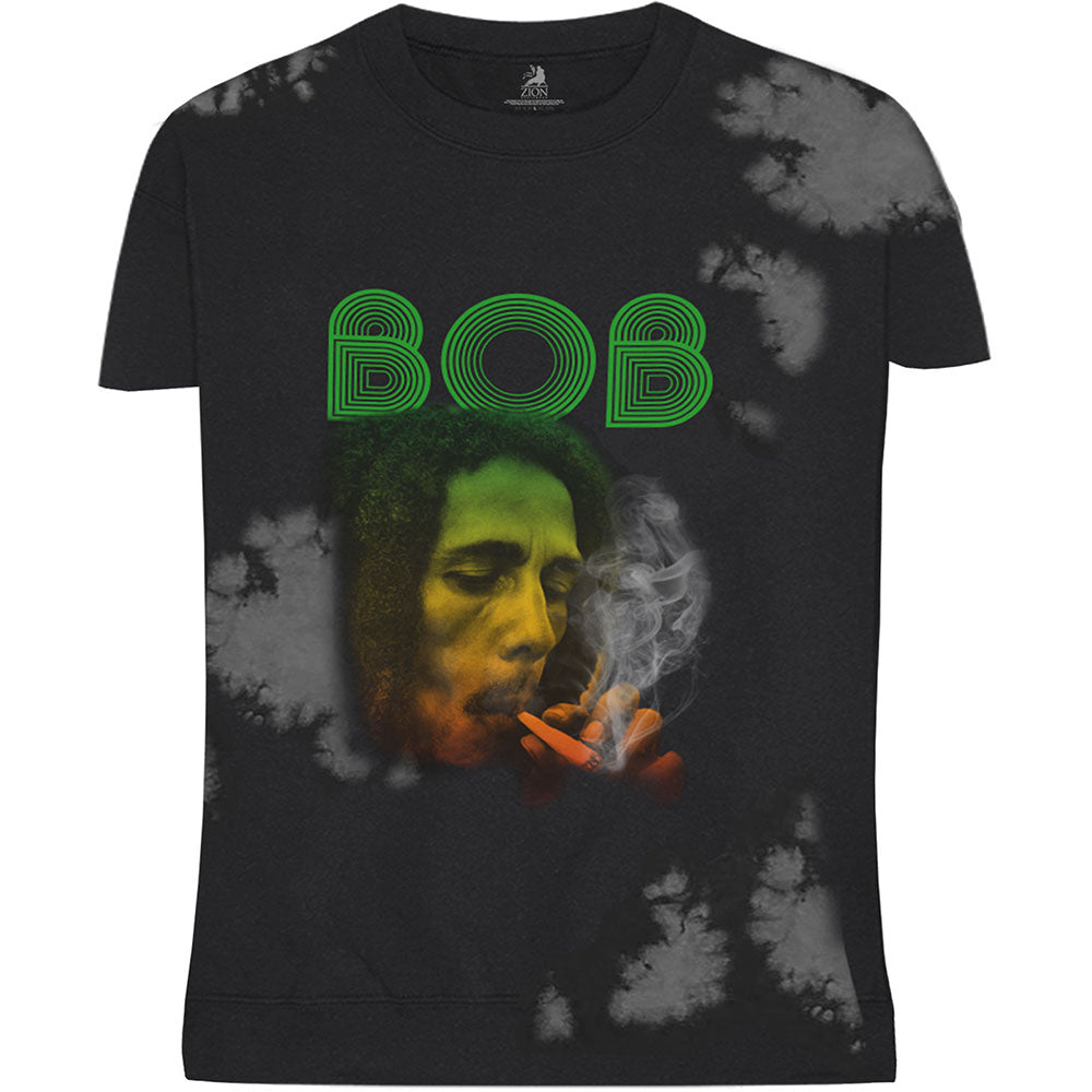 Bob Marley: Smoke Gradient T-Shirt