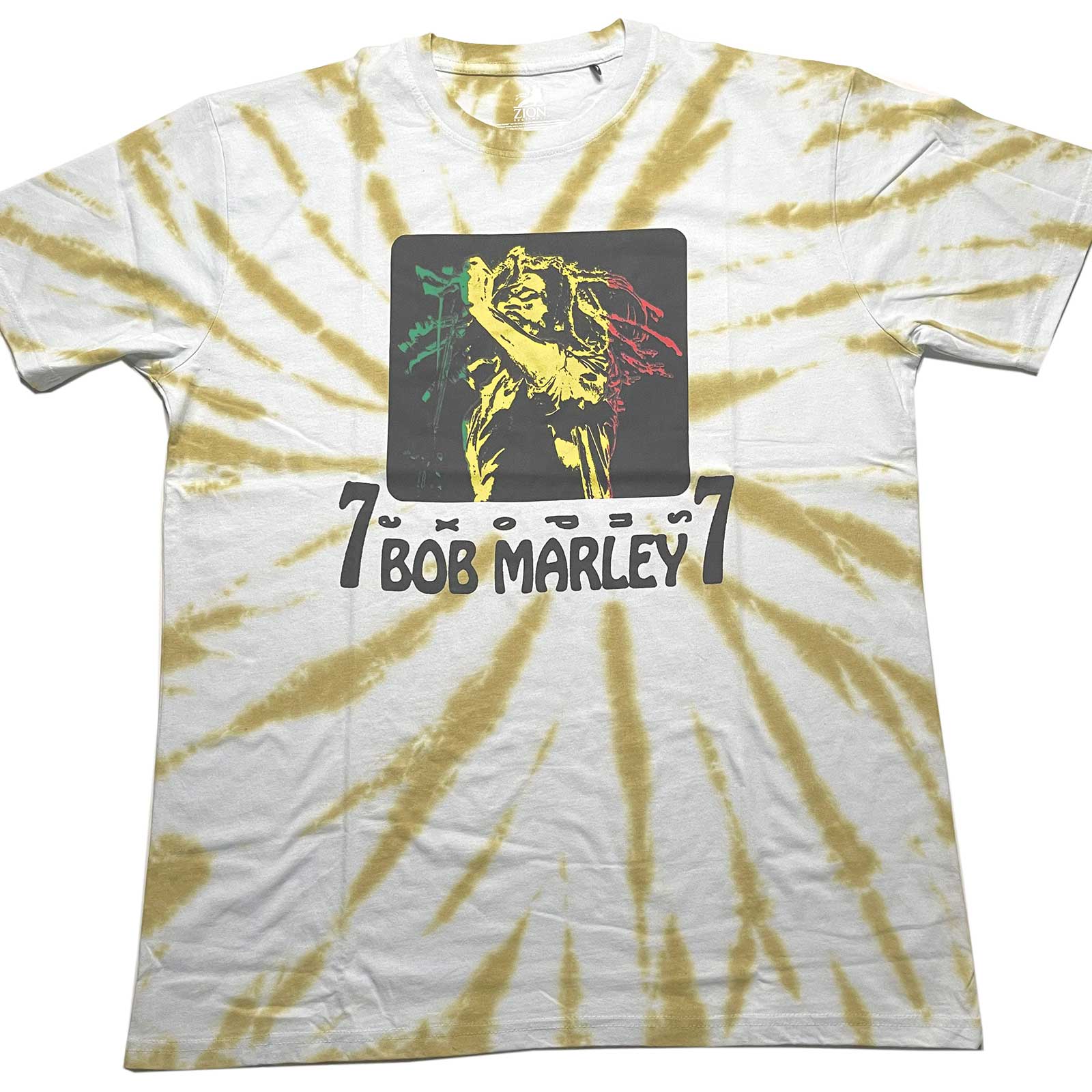 Bob Marley: 77 T-Shirt (Dye-Wash)