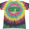 Bob Marley: Exodus Oval T-Shirt (Dye-Wash)