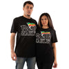 Bob Marley: Flag Logo T-Shirt (Diamante)