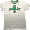 Bob Marley: Collegiate Crest Ringer T-Shirt