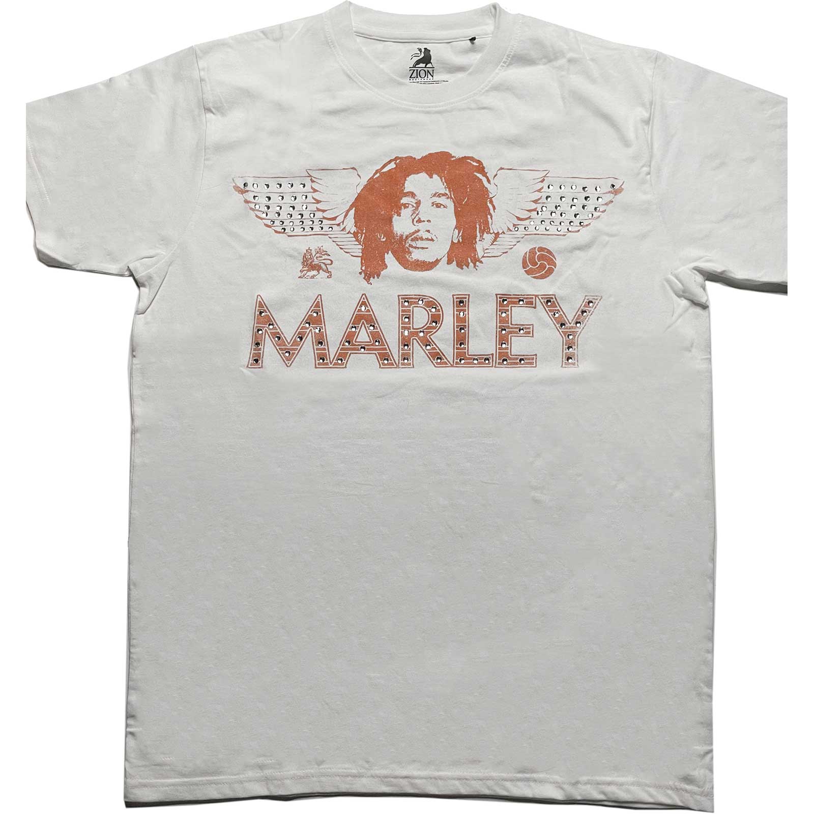 Bob Marley: Wings T-Shirt (Diamante)