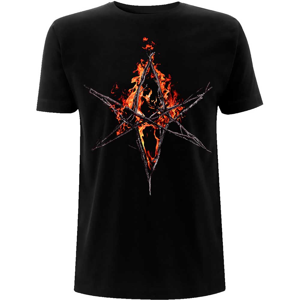 Bring Me The Horizon: Flaming Hex T-Shirt