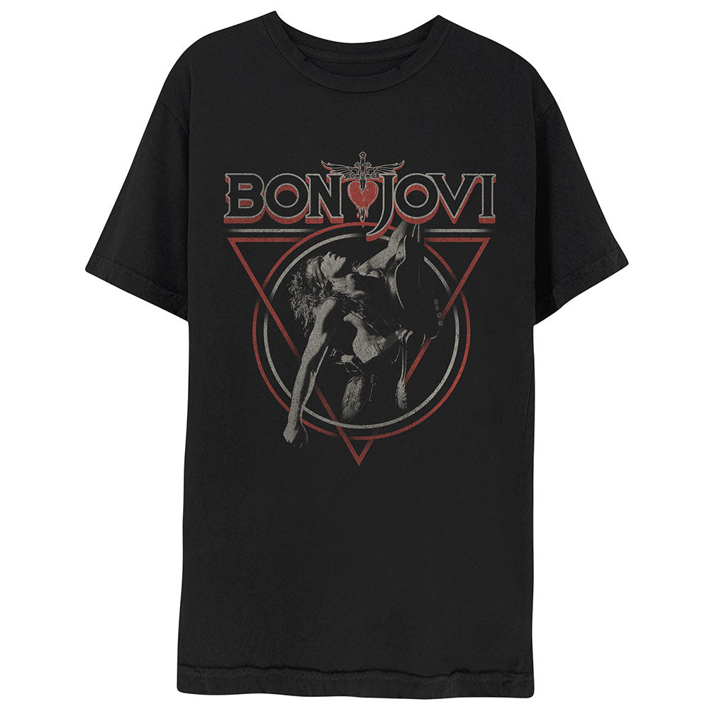 Bon Jovi: Triangle Overlap T-Shirt