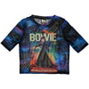 David Bowie: Moonage 11 Fade Crop Top (Kvinder) (Mesh)