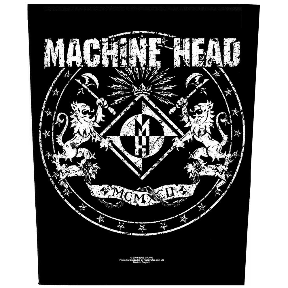 Billede af Machine Head Crest Tøjmærke