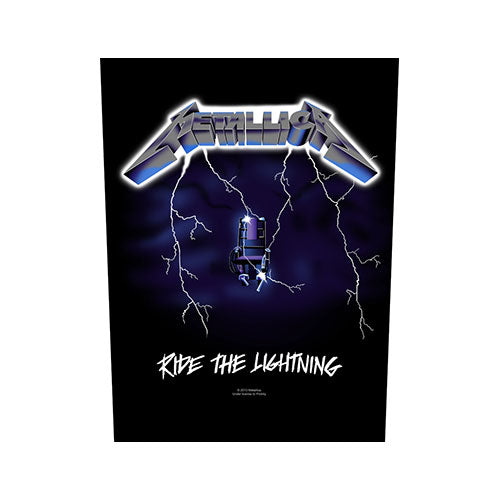Metallica: Ride the Lightning Back Patch