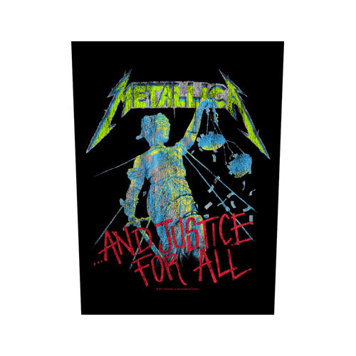 Metallica: And Justice for All Back Patch