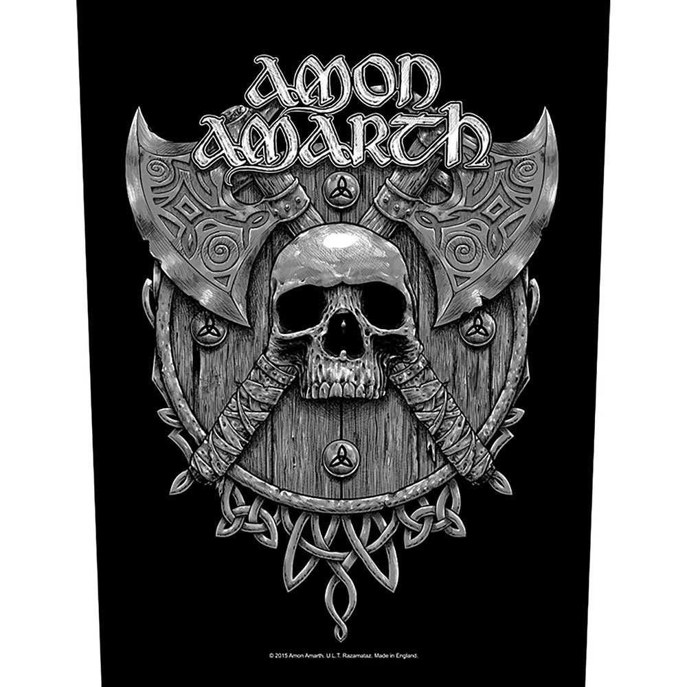 Billede af Amon Amarth Skull & Axes Tøjmærke