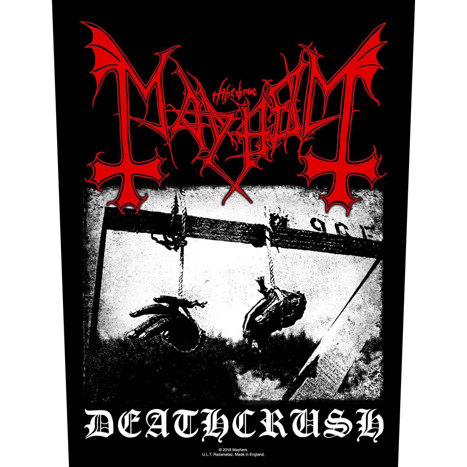 Mayhem: Deathcrush Back Patch