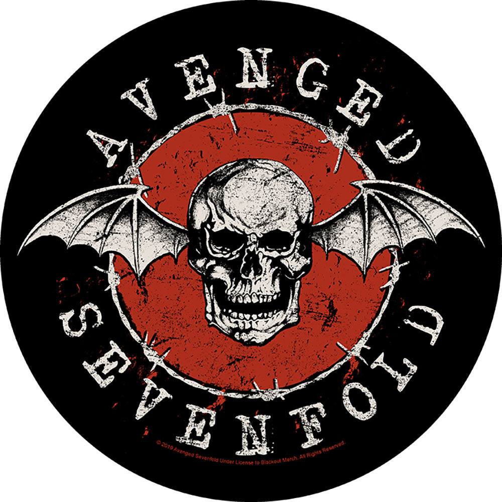 Billede af Avenged Sevenfold Distressed Skull Tøjmærke
