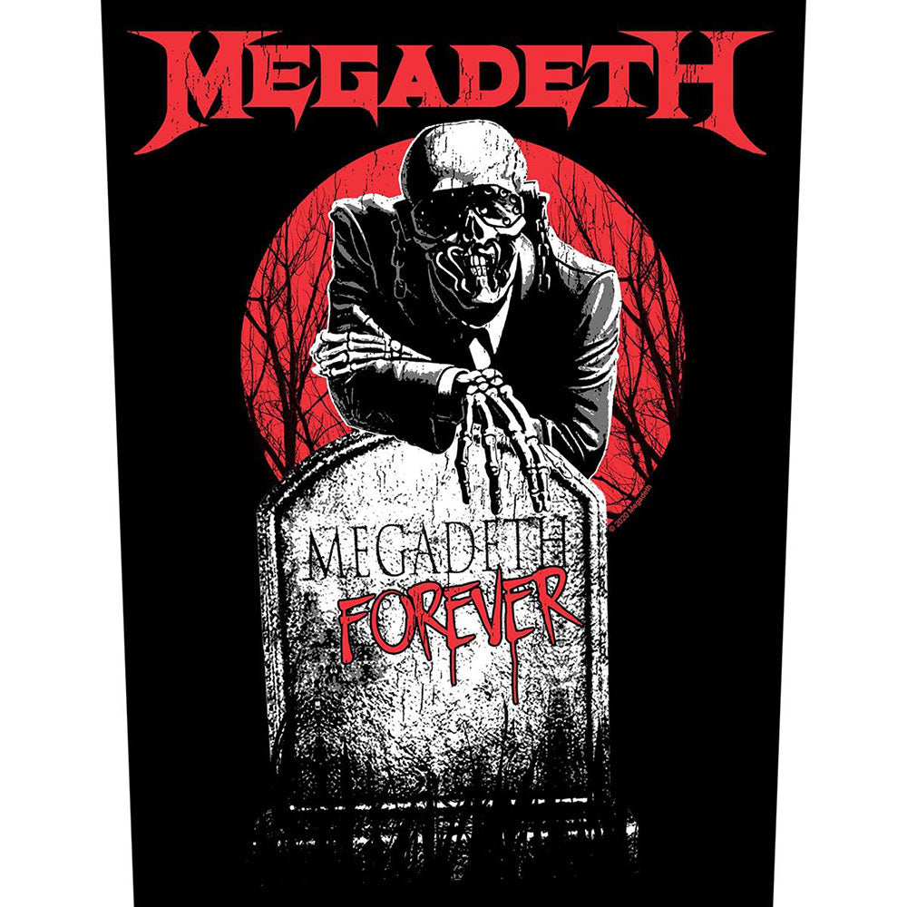 Megadeth: Tombstone Back Patch