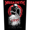 Megadeth: Tombstone Back Patch