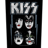 KISS: Faces Back Patch