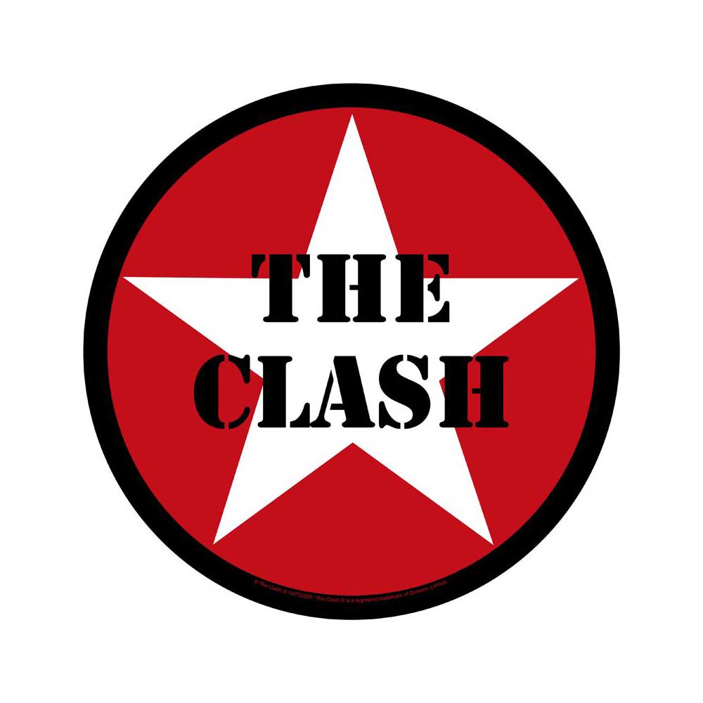 The Clash: Star Logo Back Patch