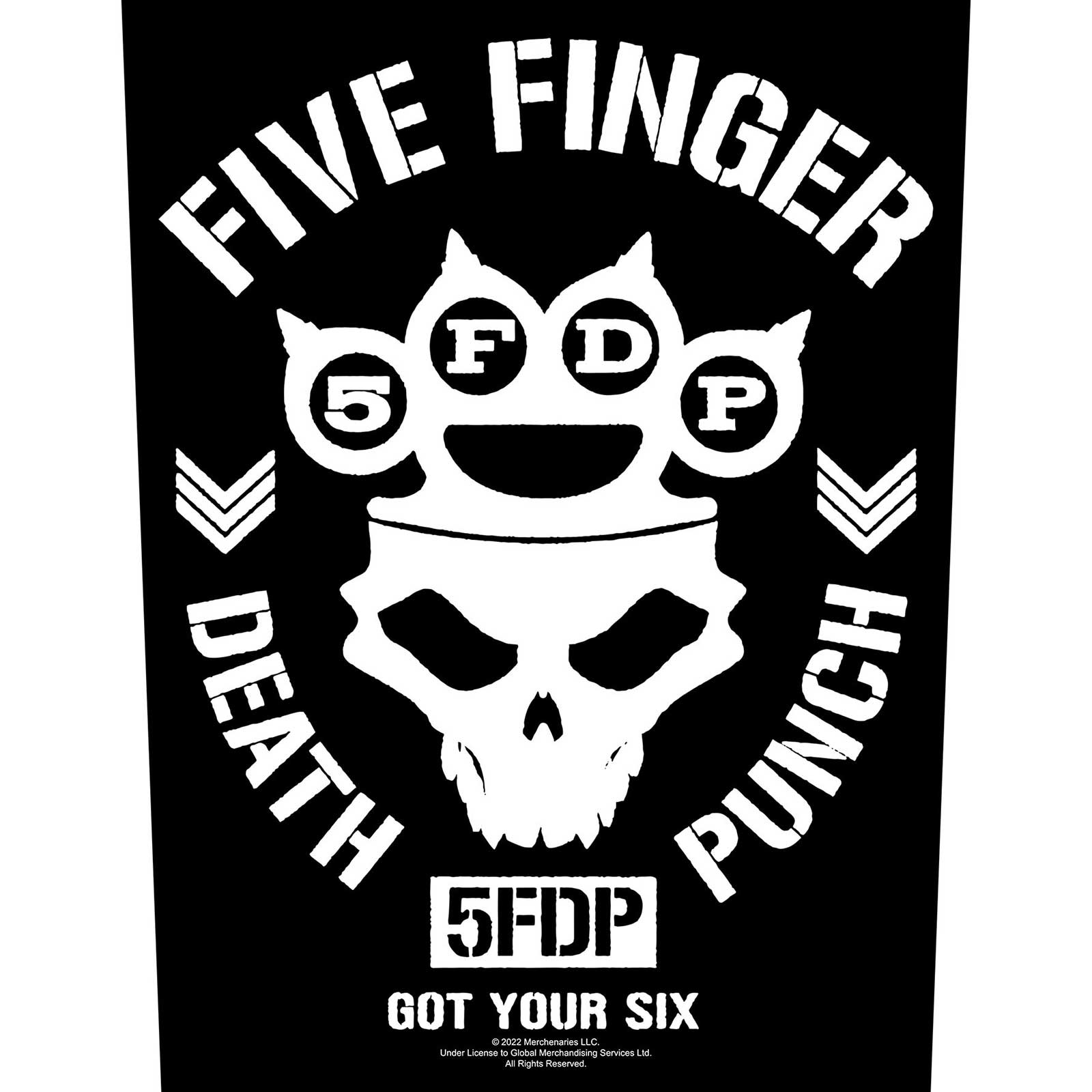 Five Finger Death Punch: Got Your Six Back Patch