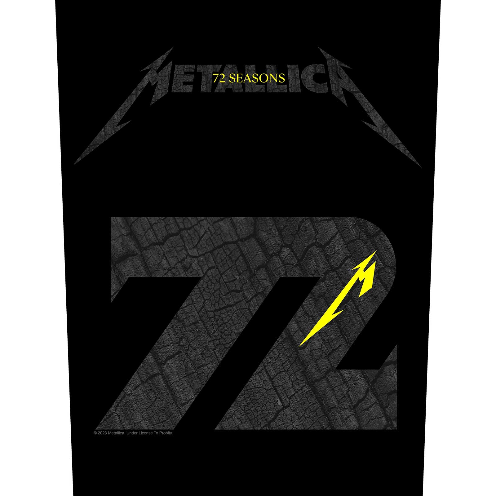 Metallica: Charred M72 Back Patch