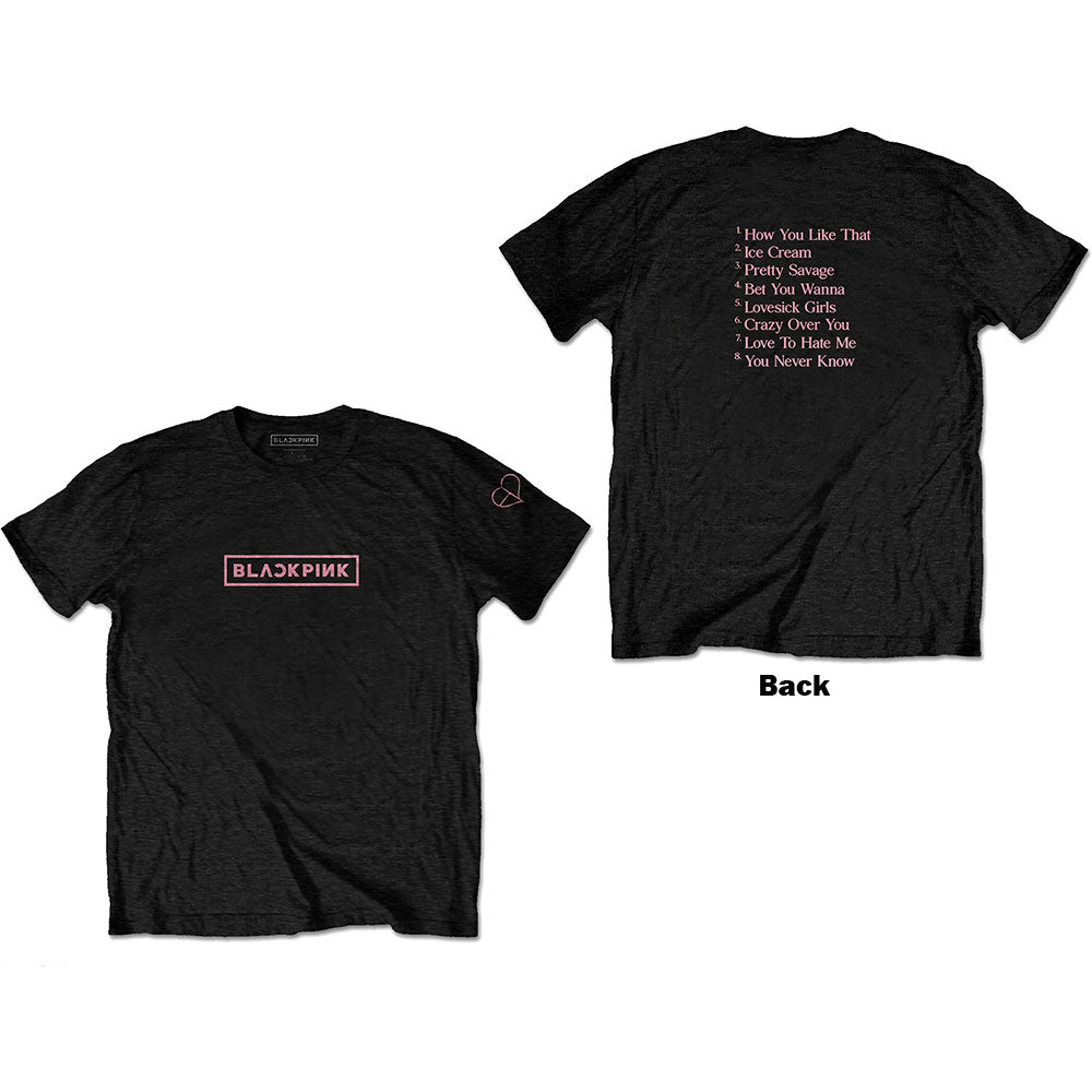 BlackPink: The Album Track list T-Shirt