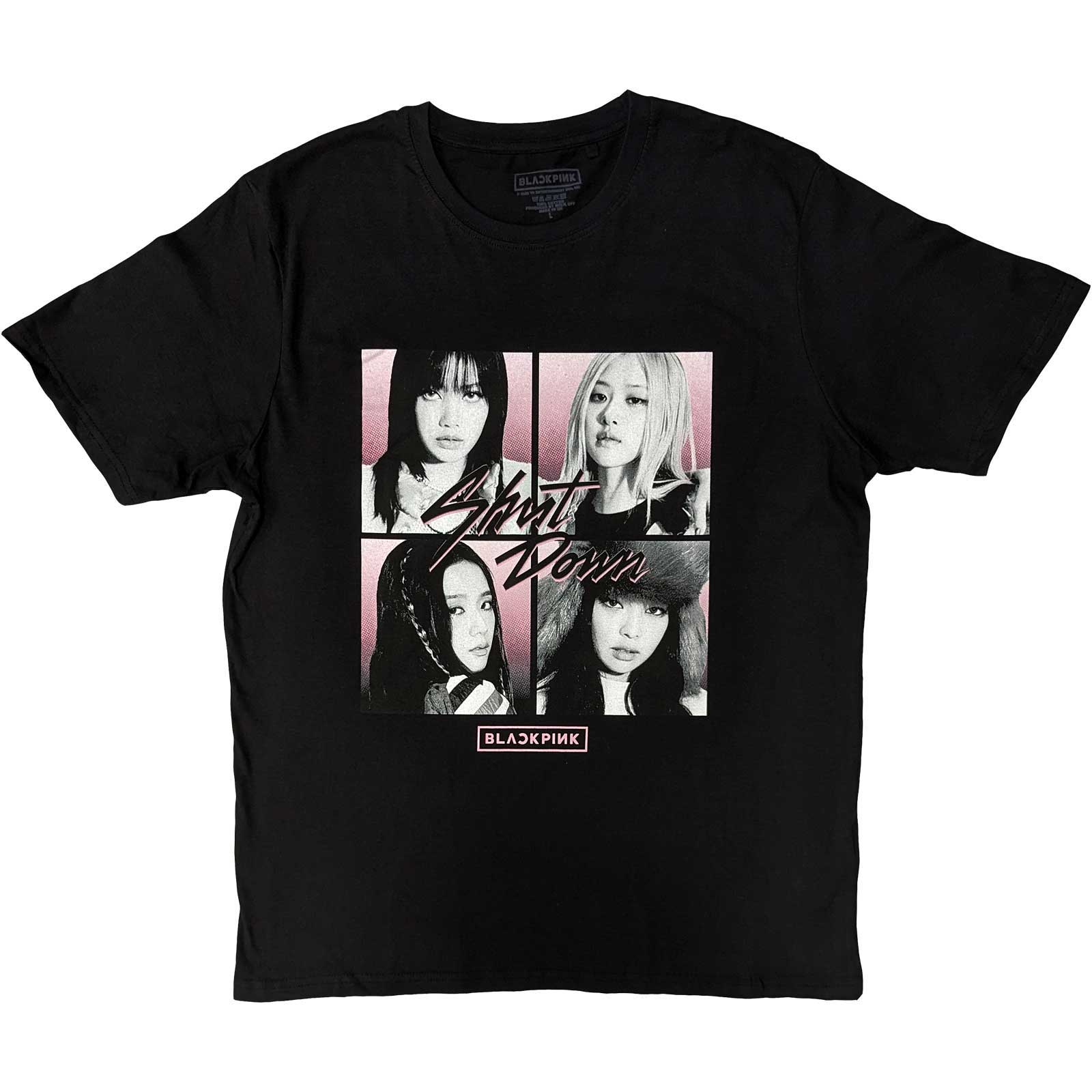 BlackPink: Shut Down Photo Grid T-Shirt