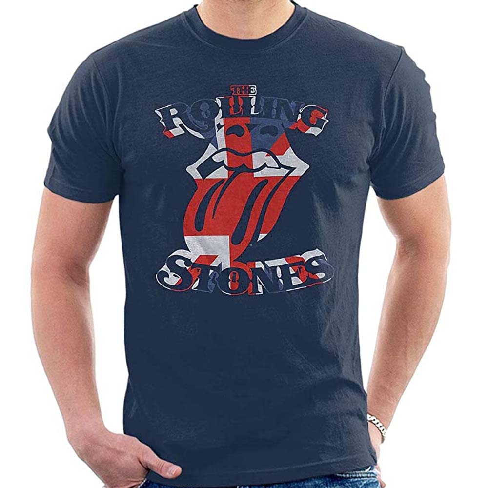 Billede af The Rolling Stones British Flag Tongue T-shirt