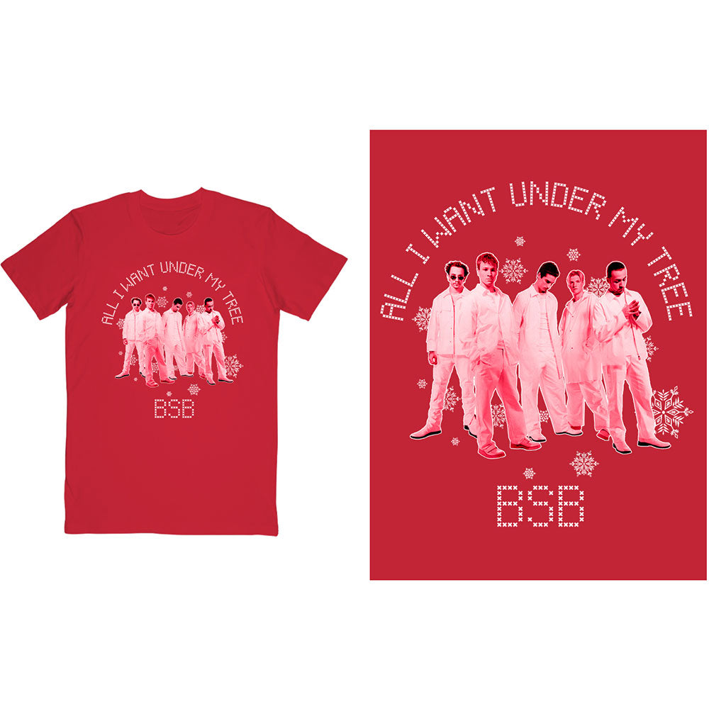 Backstreet Boys: All I Want Xmas T-Shirt