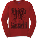 Black Sabbath: Band and Logo Long Sleeve T-Shirt