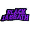 Black Sabbath, Cut Out Wavy Logo Tøjmærke