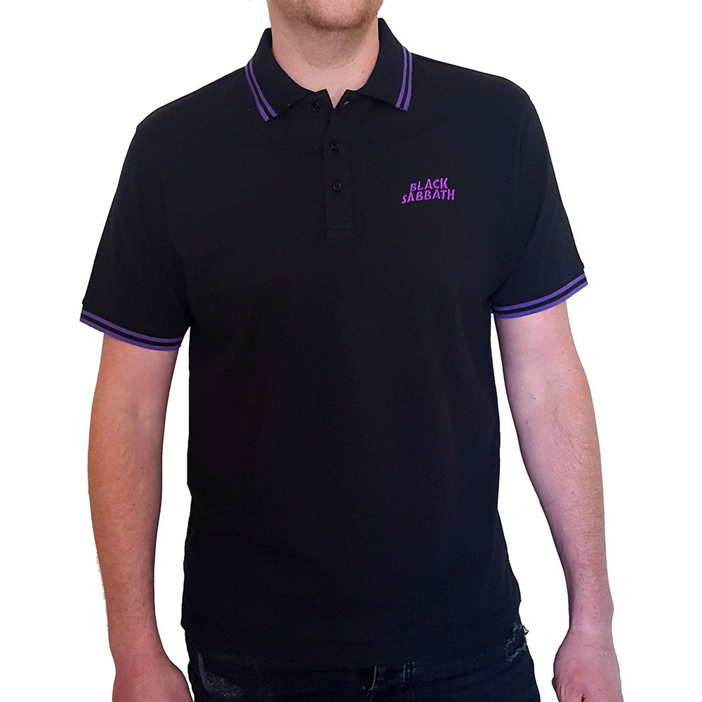 Billede af Black Sabbath Wavy Logo Polo shirt
