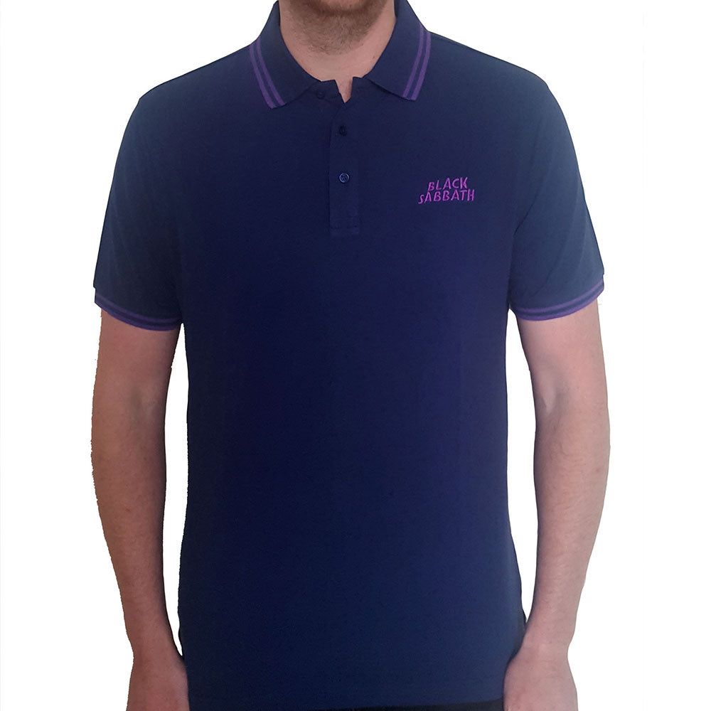 Billede af Black Sabbath Wavy Logo Polo shirt