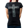 Billede af Black Sabbath Cross T-shirt til kvinder