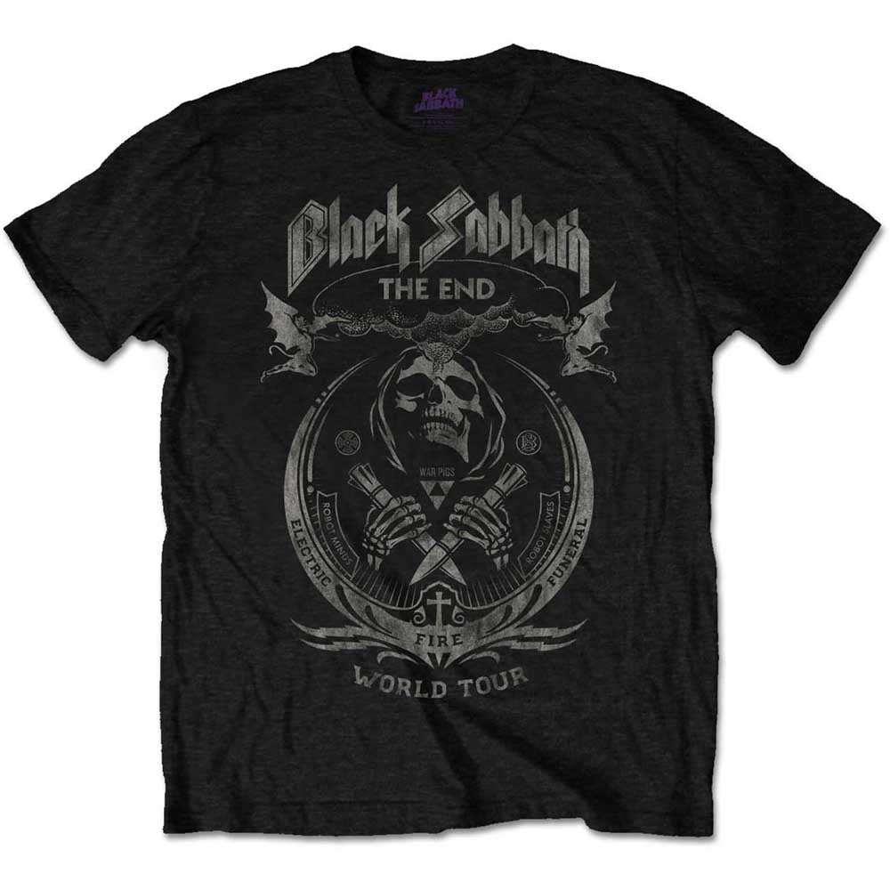 Billede af Black Sabbath The End Mushroom Cloud T-shirt