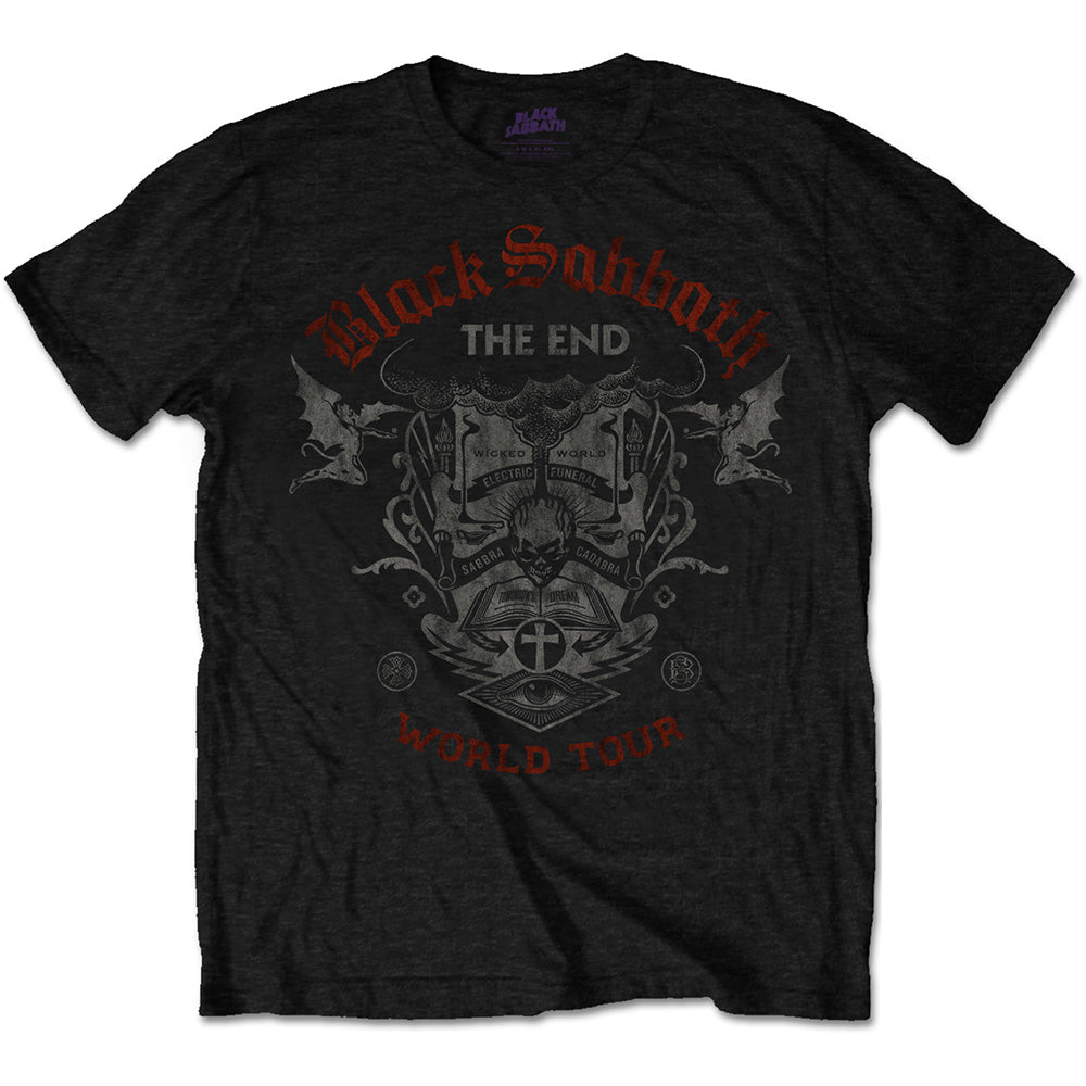 Black Sabbath: The End Reading Skull T-Shirt