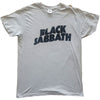 Black Sabbath: Black Wavy Logo T-Shirt