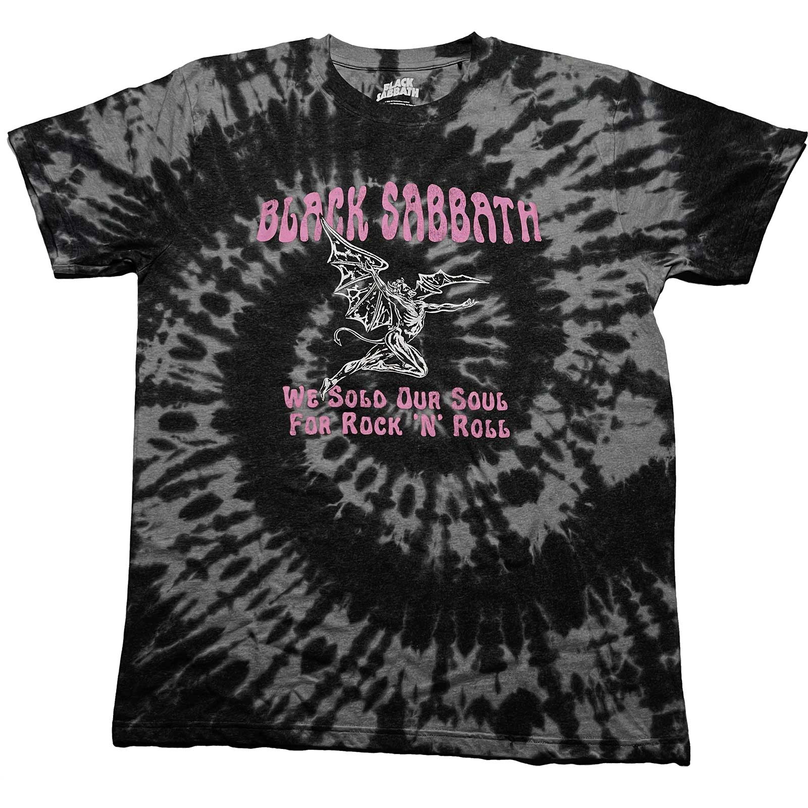 Black Sabbath: We Sold Our Soul For Rock N' Roll T-Shirt (Dye Wash)