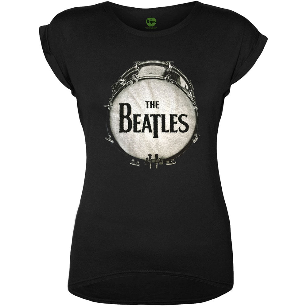 Billede af The Beatles Drum T-shirt til kvinder