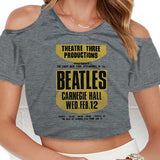 Billede af The Beatles Carnegie Hall T-shirt til kvinder