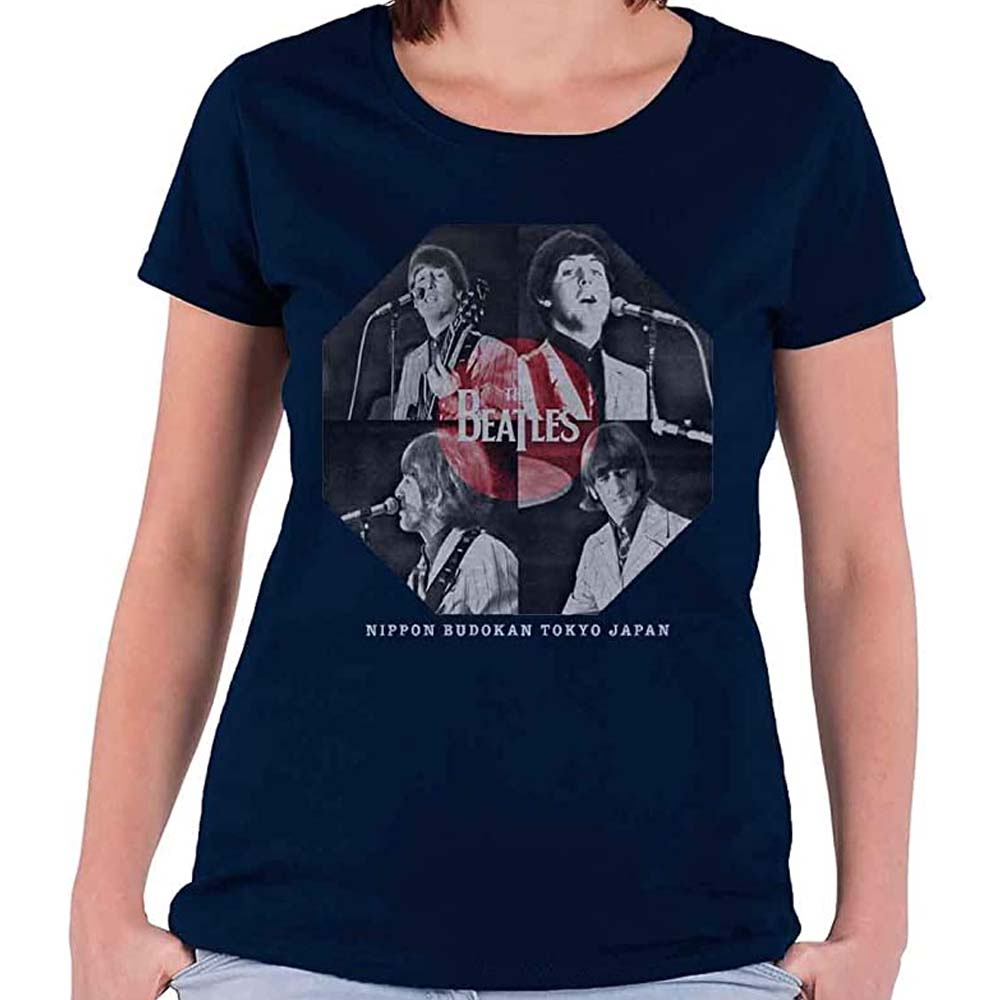 Billede af The Beatles Budokan Octagon T-shirt til kvinder