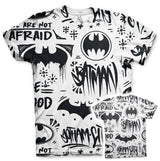 Billede af DC Comics, DC Comics: Batman Icons Allover T-Shirt