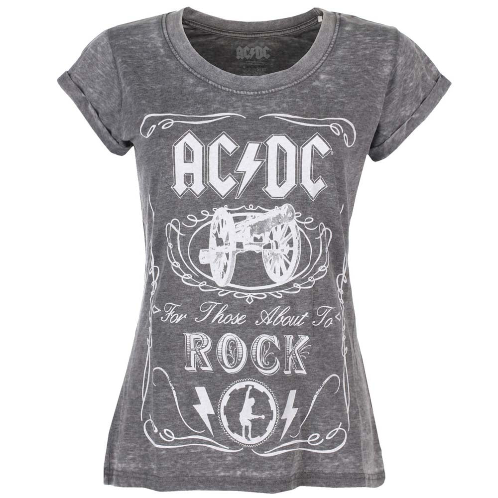Billede af AC/DC Cannon Swig T-shirt til kvinder