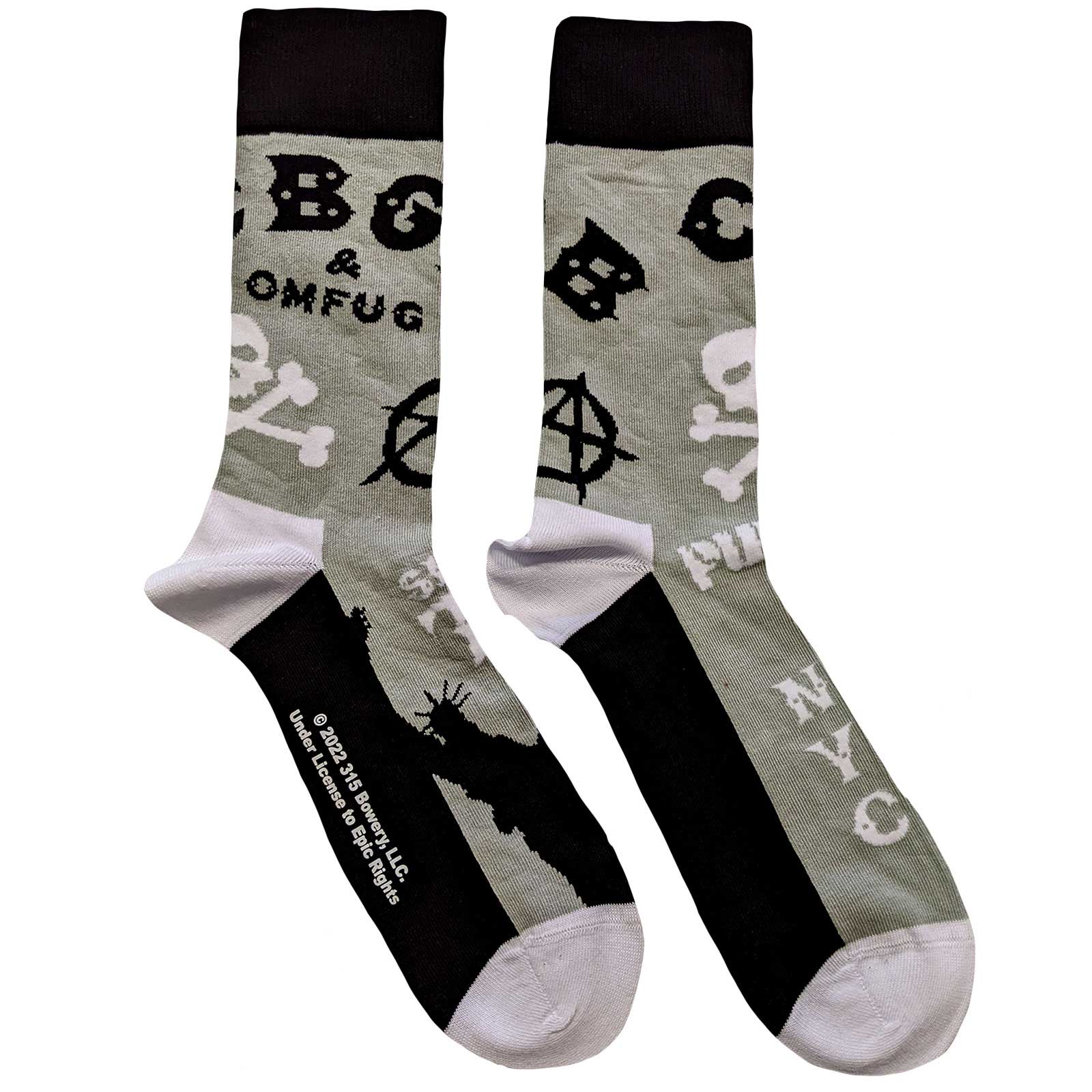 CBGB: Logos Ankle Socks