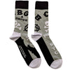 CBGB: Logos Ankle Socks