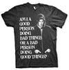 Billede af Dexter, Dexter: Bad Person Doing Good Things T-Shirt (Big & Tall)